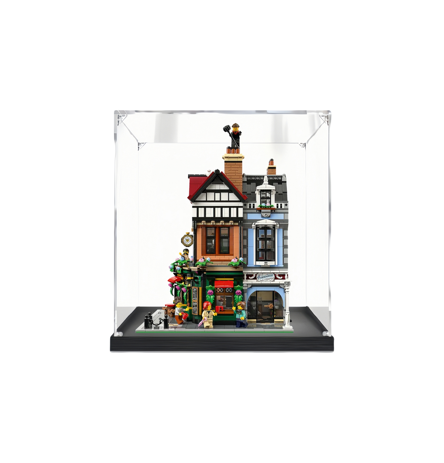 Acrylic Display Case for LEGO® Tudor Corner 10350
