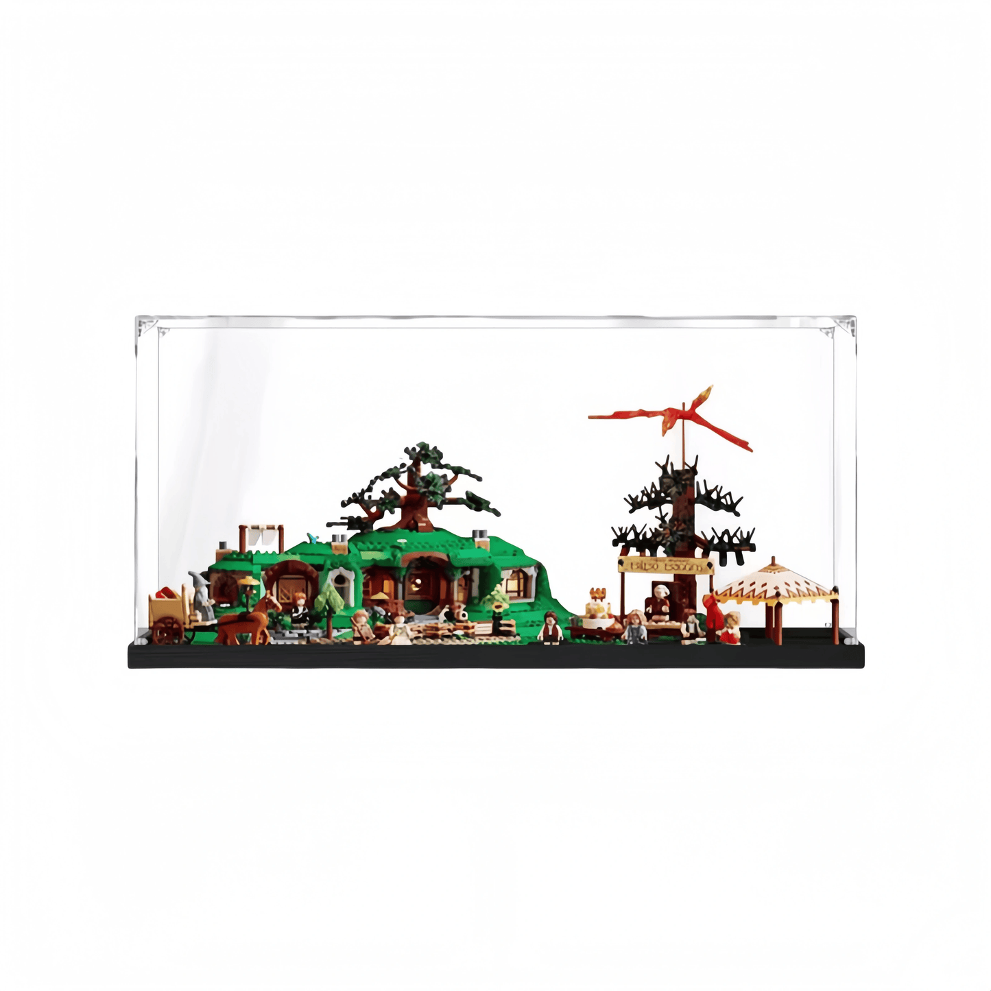 Acrylic Display Case for Lego® The Lord of the Rings: The Shire™ 10354