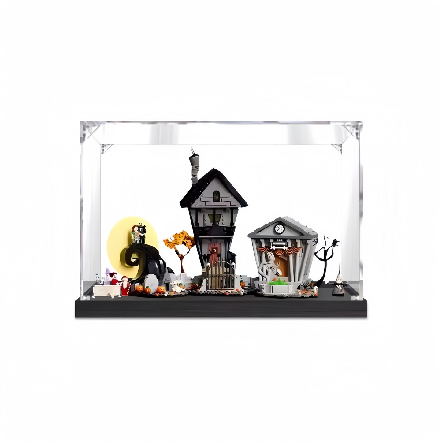 Acrylic Display Case for LEGO® Disney Tim Burton's The Nightmare Before Christmas 21351