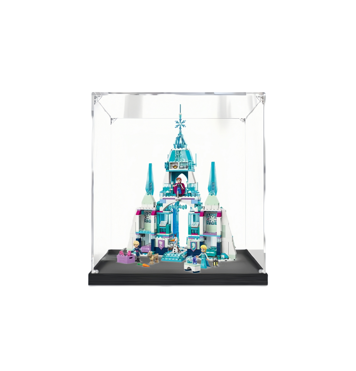 Acrylic Display Case for LEGO Elsa's Ice Palace 43244