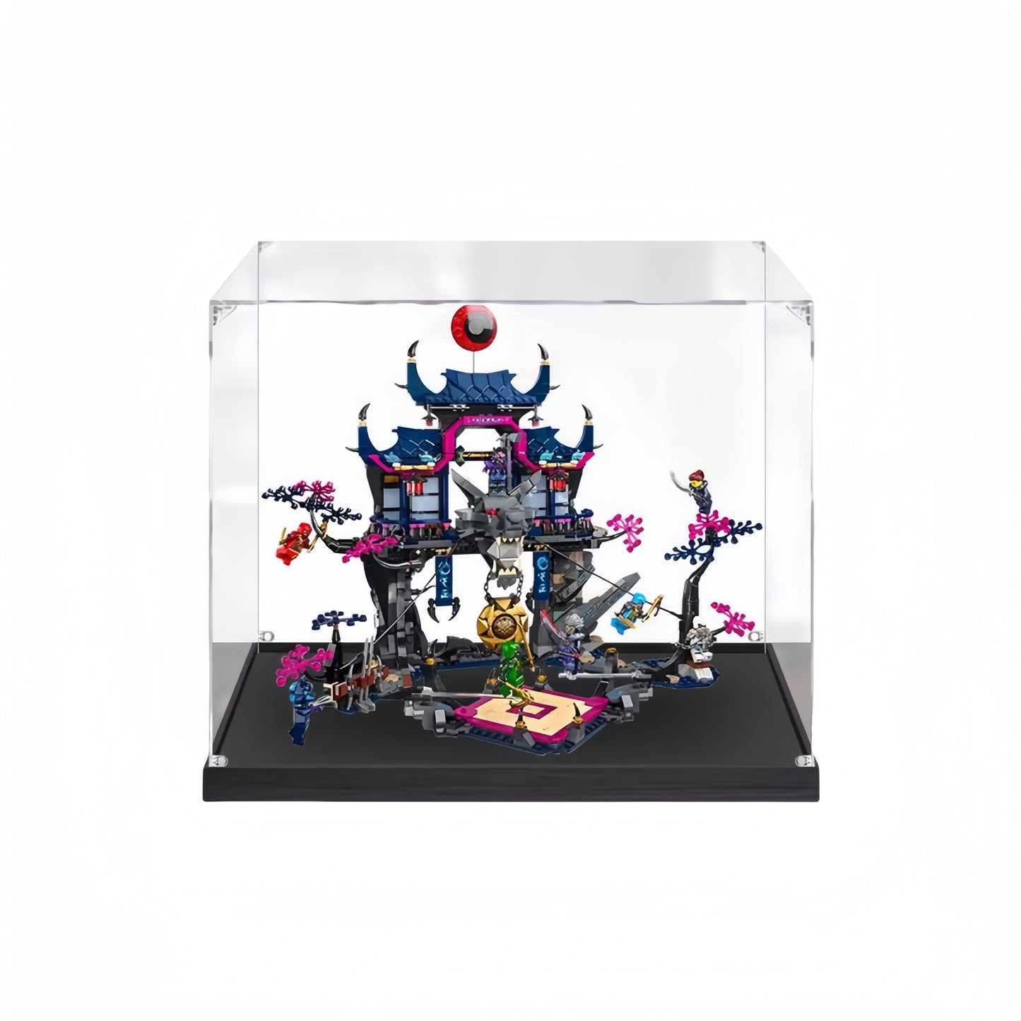 Acrylic Display Case for LEGO® Wolf Mask Shadow Dojo 71813