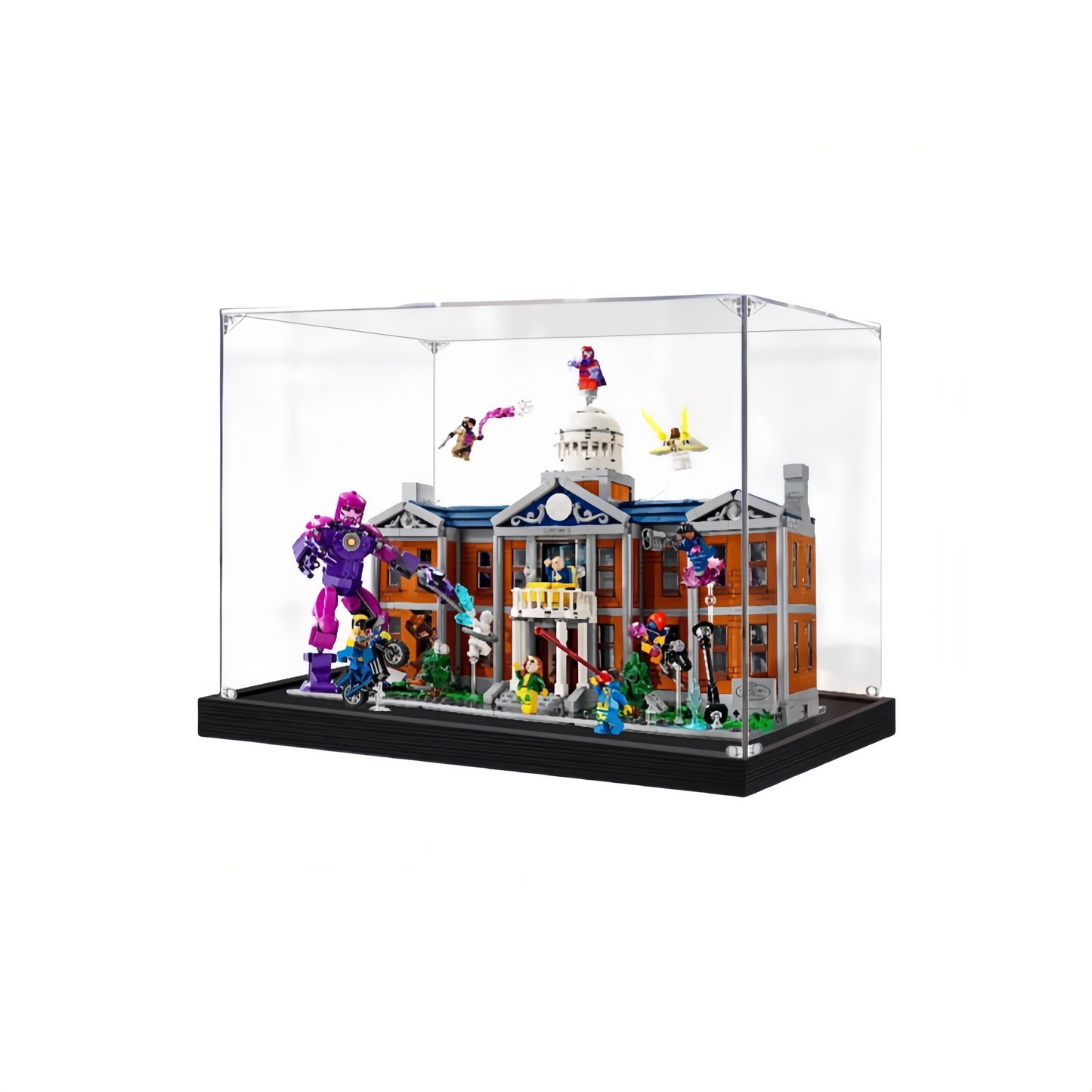 Acrylic Display Case for LEGO X-Men The X-Mansion 76294