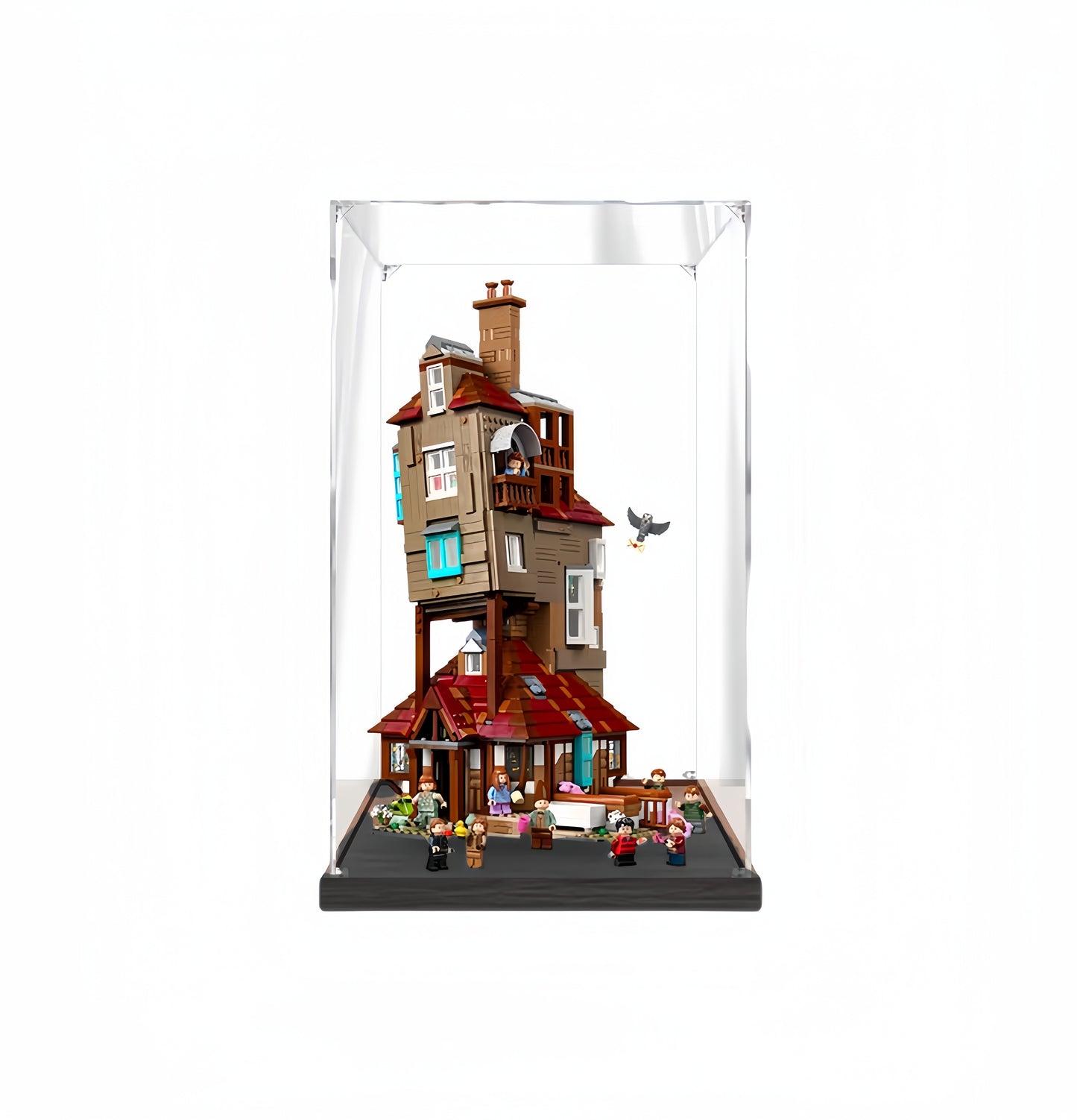 Acrylic Display Case for LEGO The Burrow Collectors' Edition 76437 – 30 x 30 x 60 cm
