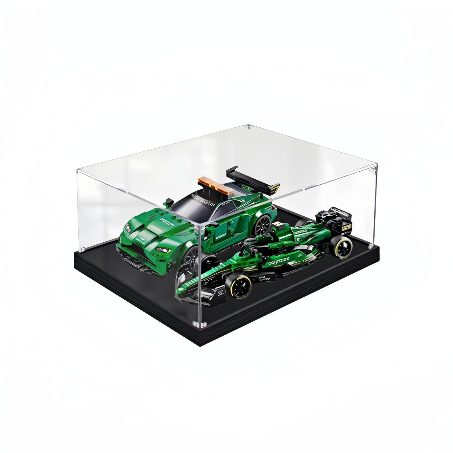 Acrylic Display Case Corner for LEGO® Aston Martin Safety Car & AMR23 76925