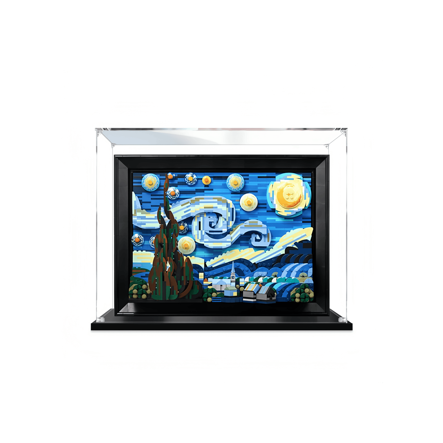 Acrylic Display Case for LEGO® Vincent van Gogh - The Starry Night 21333