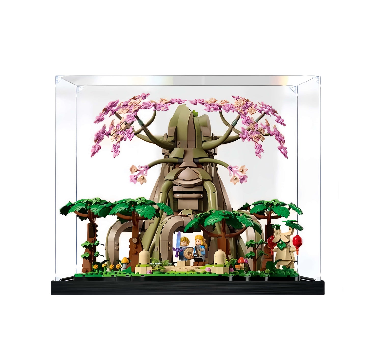 Acrylic Display Case Corner for LEGO® Zelda: Great Deku Tree 2-in-1 77092