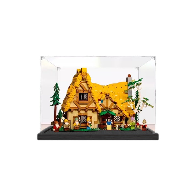Acrylic Display Case for LEGO Snow White and the Seven Dwarfs' Cottage 43242