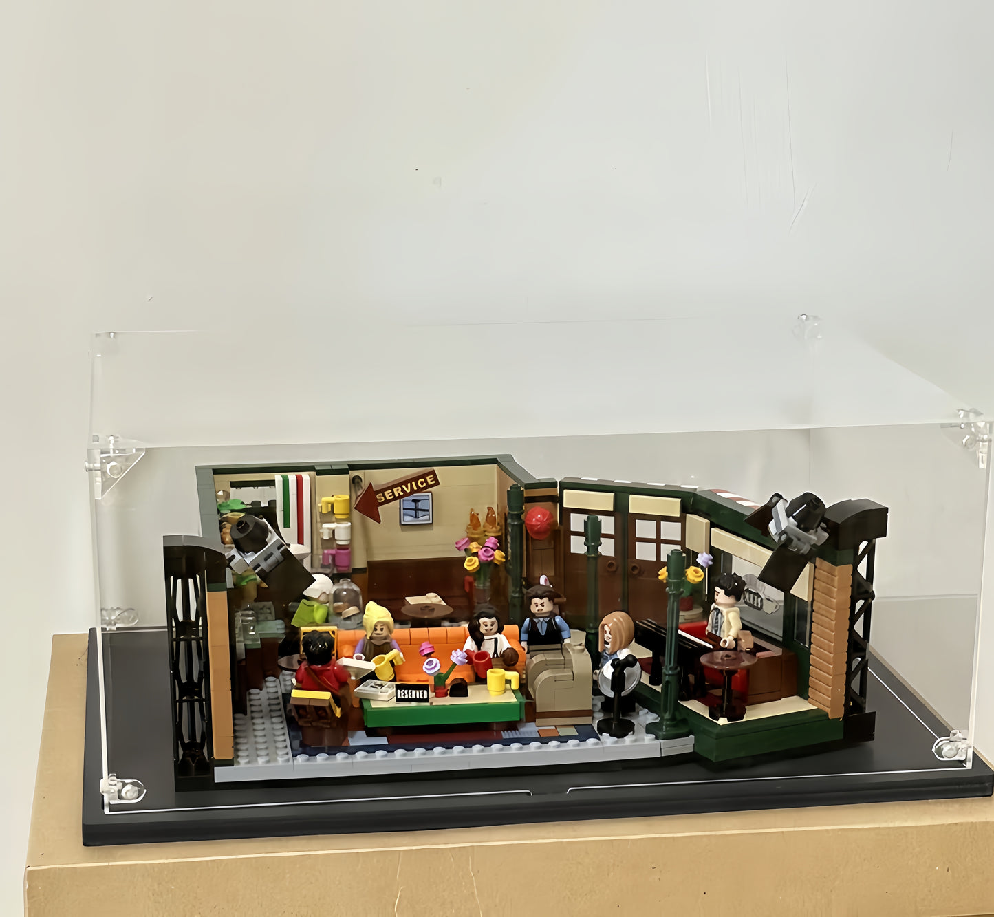 Acrylic Display Case for LEGO Shelby Cobra 427 S/C 10357