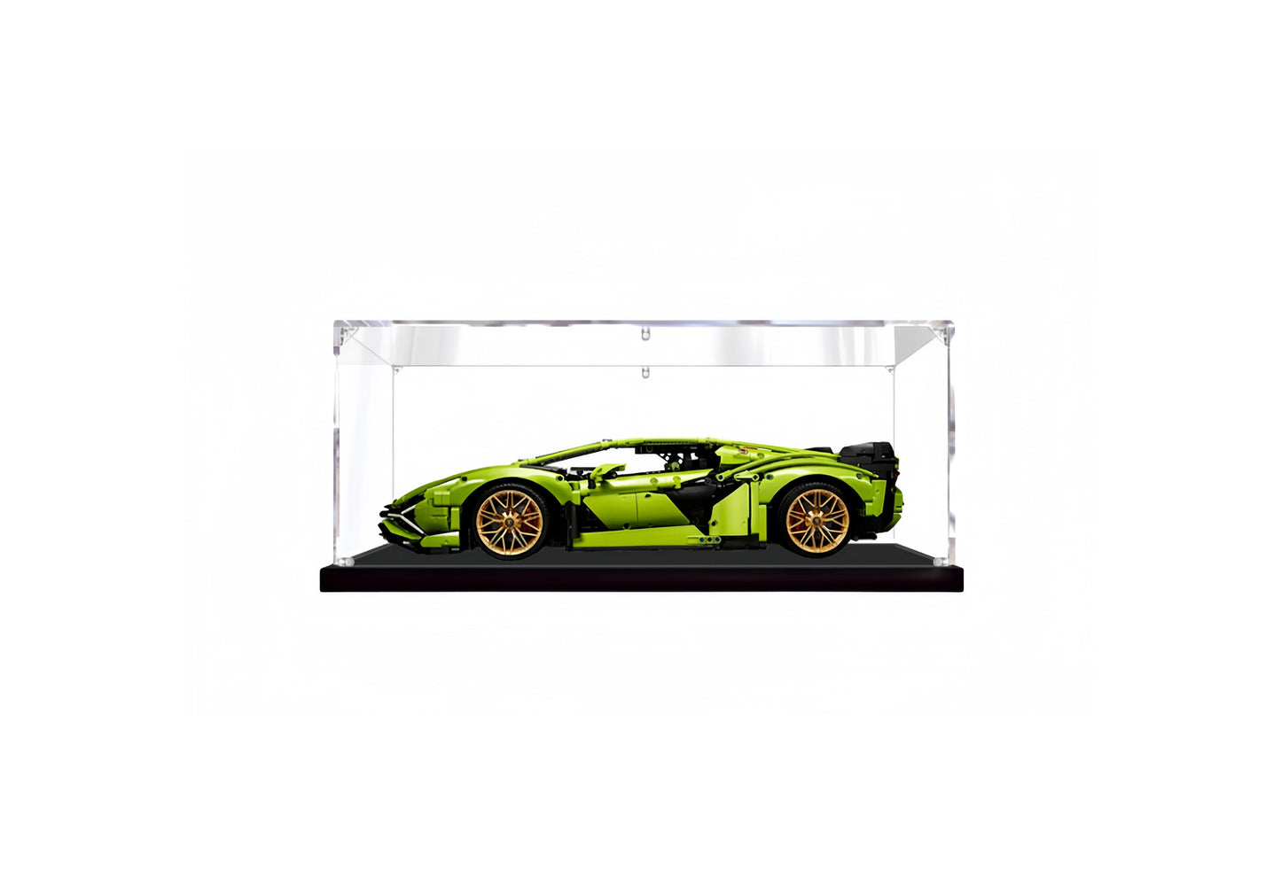 Acrylic Display Case for LEGO Technic Lamborghini Sián FKP 37 42115 – 62 x 30 x 20 cm