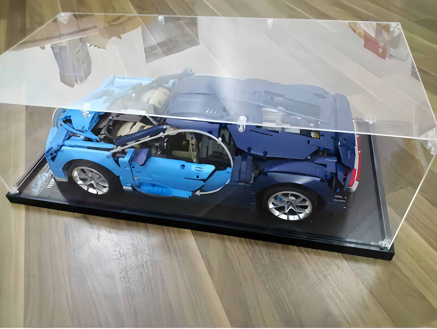 Acrylic Display Case for Lego Bugatti Chiron 42083
