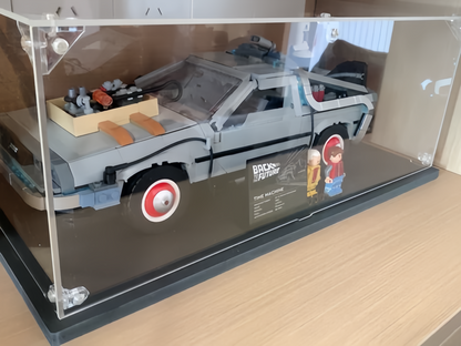 Acrylic Display Case for Lego Back to the Future Time Machine 10300