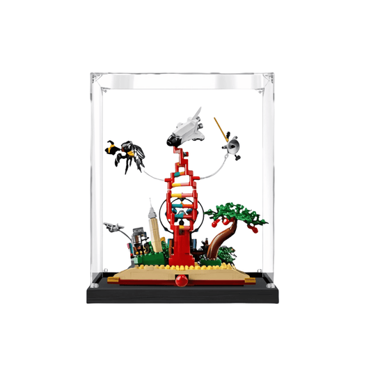 Acrylic Display Case for Lego The Evolution of STEM 21355