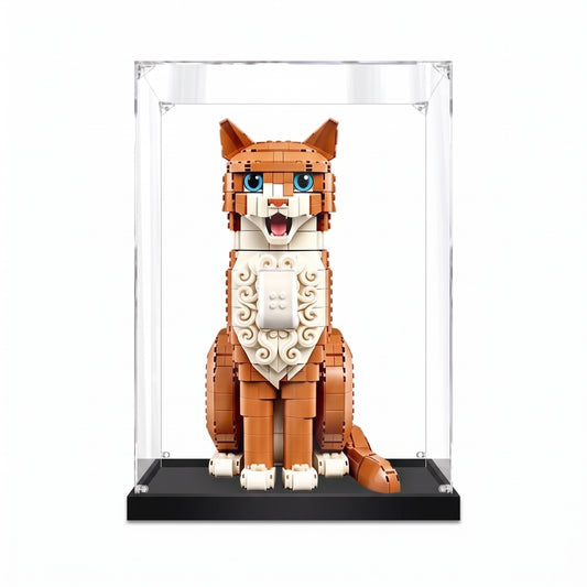 Acrylic Display Case for LEGO® Orange Cat 21376