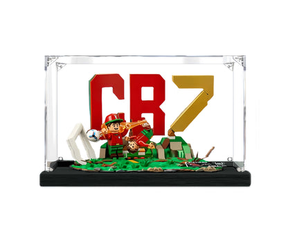 Acrylic Display Case for LEGO® Cristiano Ronaldo – Soccer Highlights 43012