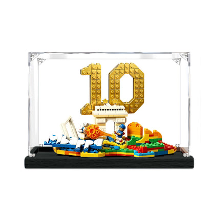 Acrylic Display Case for LEGO® Kylian Mbappé – Soccer Highlights 43013