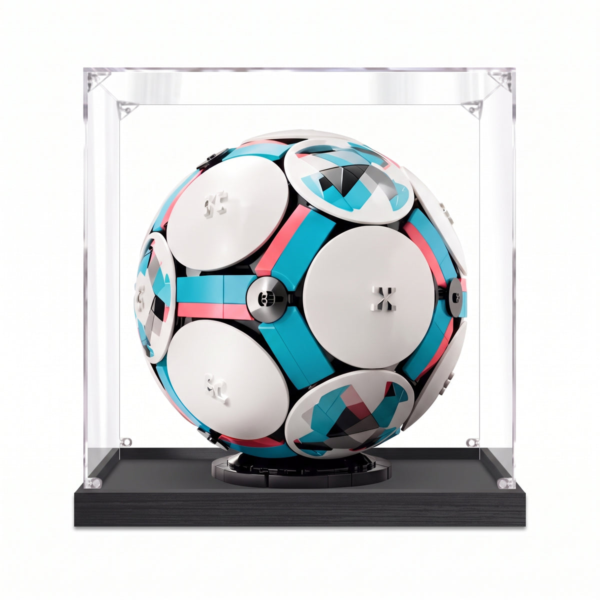 Acrylic Display Case for LEGO® Soccer Ball 43019