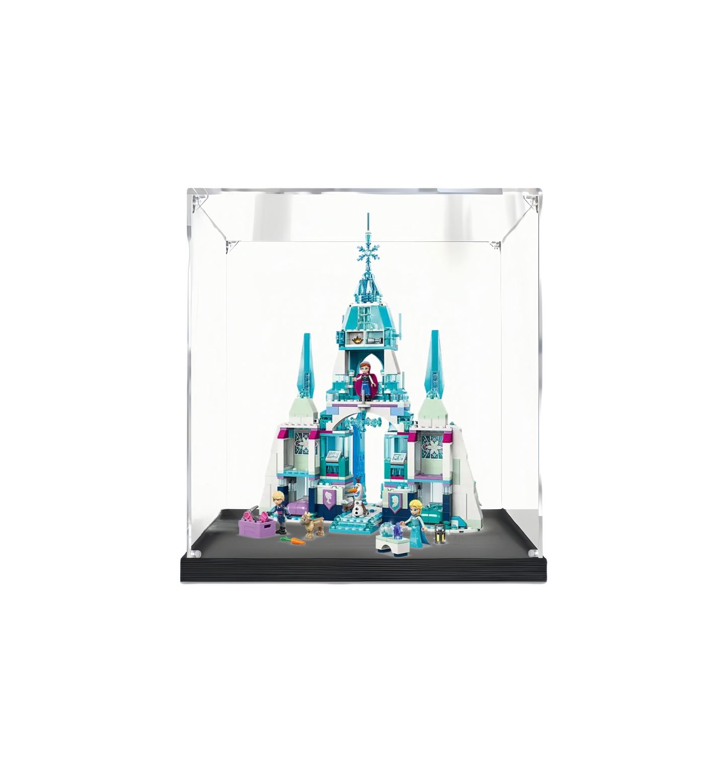 Premium Display Case for LEGO Elsa's Ice Palace 43244