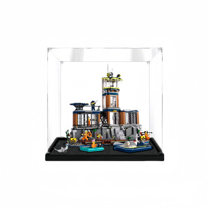 Premium Display Case for LEGO® Police Prison Island 60419