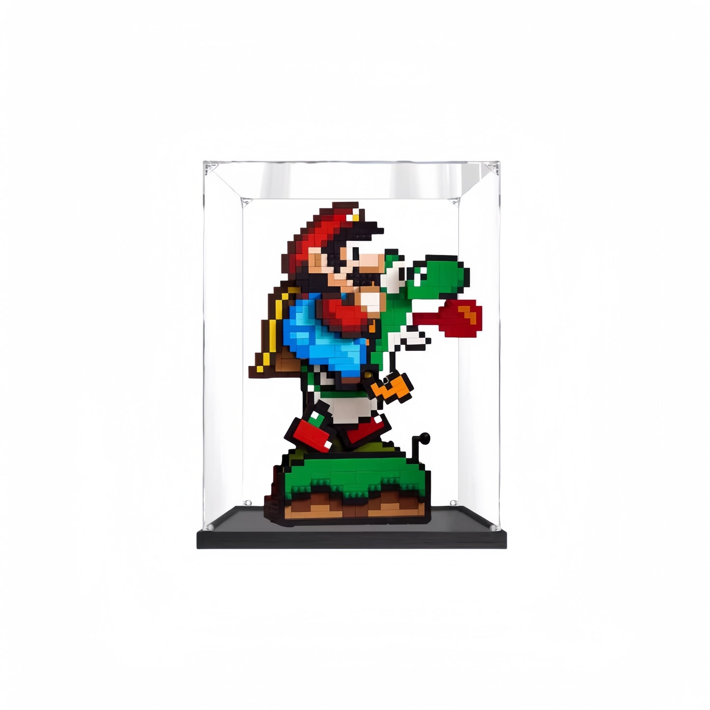 Acrylic Display Case for LEGO Super Mario World™: Mario & Yoshi 71438