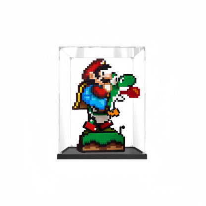 Acrylic Display Case for LEGO Super Mario World™: Mario & Yoshi 71438