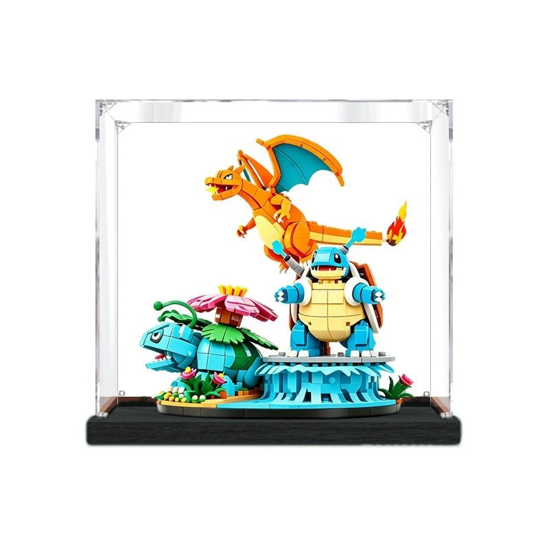 Acrylic Display Case for LEGO® Venusaur, Charizard and Blastoise 72153