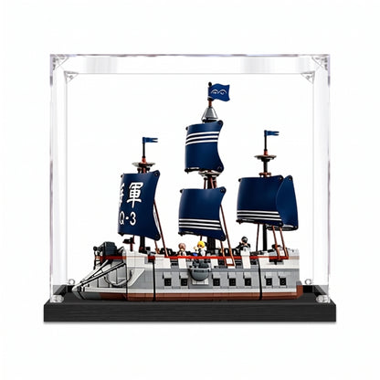 Acrylic Display Case for LEGO Garp's Marine Battleship 75646