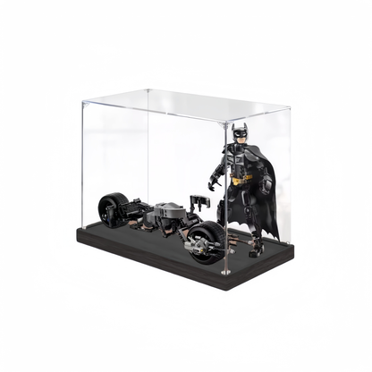 Acrylic Display Case for LEGO Batman™ Construction Figure and the Bat-Pod Bike 76273