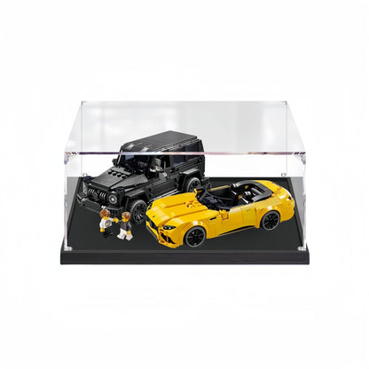 Acrylic Display Case for Lego Mercedes-AMG G 63 & Mercedes-AMG SL 63 76924