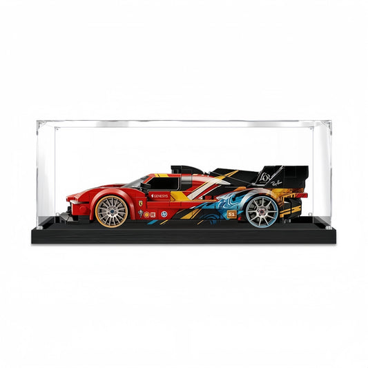 Acrylic Display Case for LEGO Speed Champions Ferrari 499P 77261