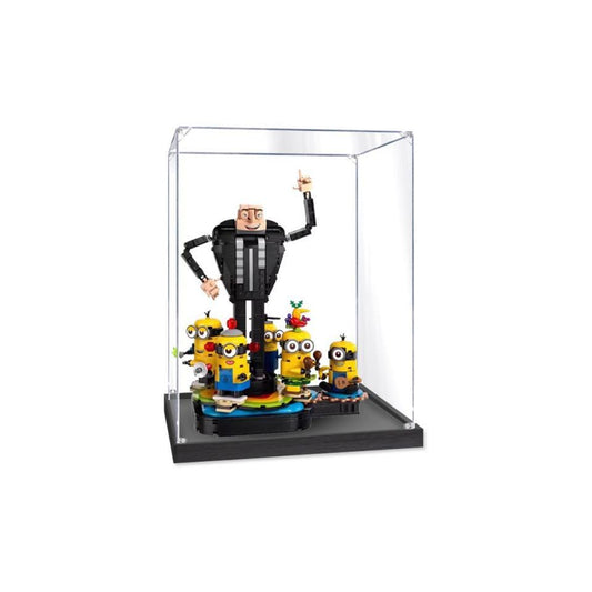 Acrylic Display Case for LEGO® Brick-Built Gru and Minions 75582