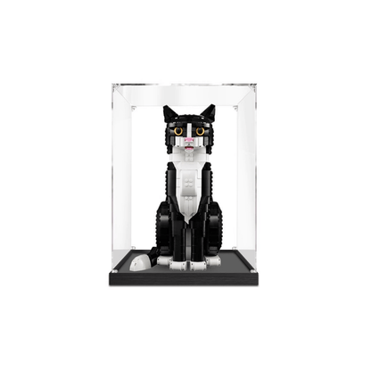 Acrylic Display Case for LEGO® Tuxedo Cat 21349