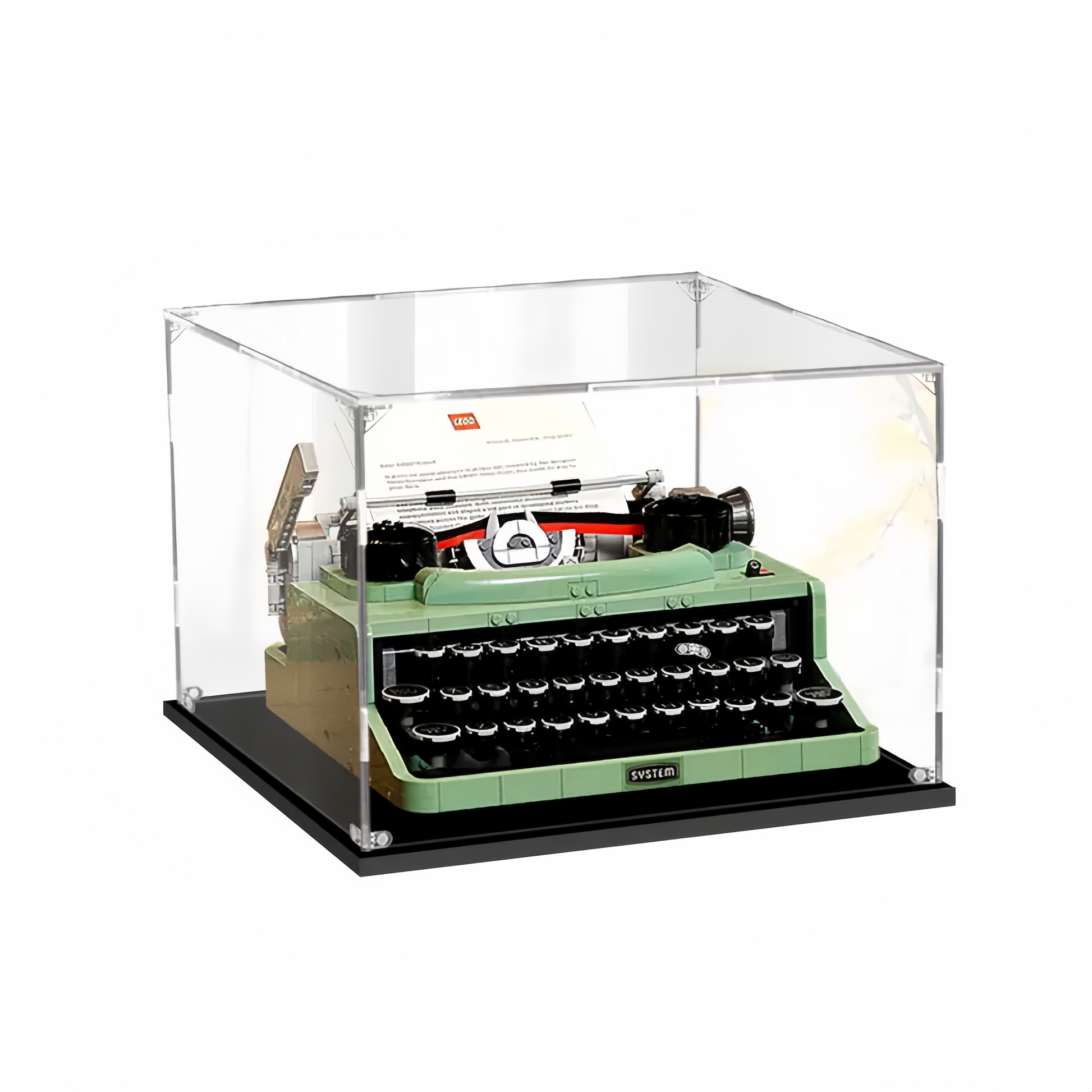 Display Case for LEGO® Typewriter 21327