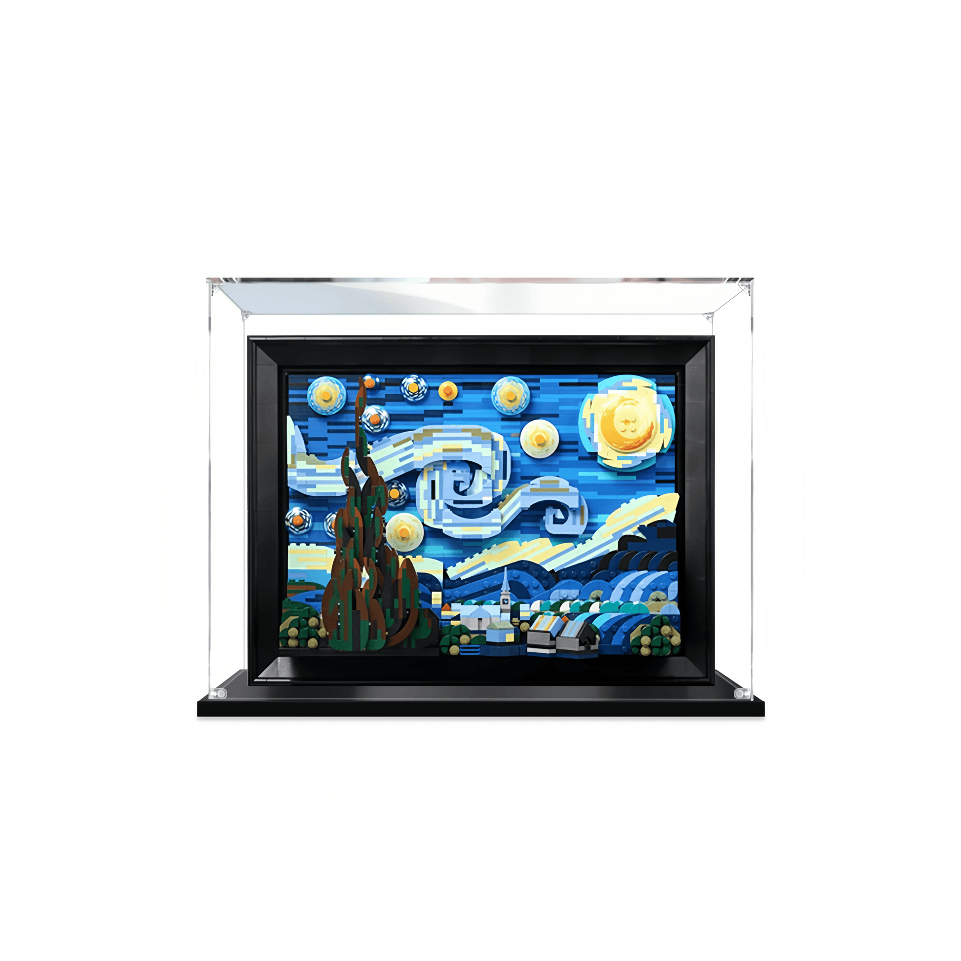 Acrylic Display Case for LEGO® Vincent van Gogh - The Starry Night 21333