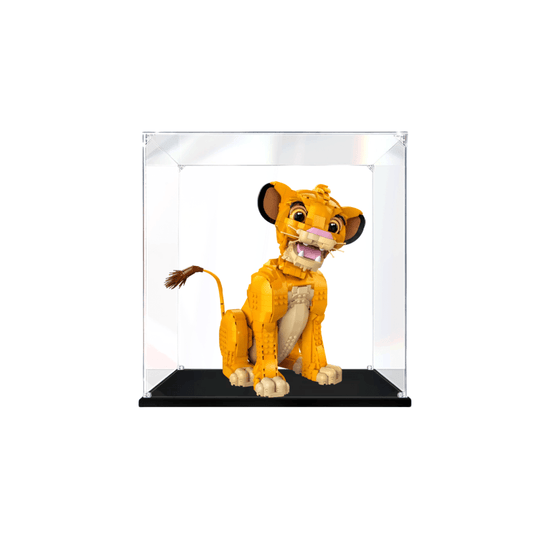 Display Case for LEGAcrylic Display Case for LEGO® Young Simba the Lion King 43247O® Young Simba the Lion King 43247