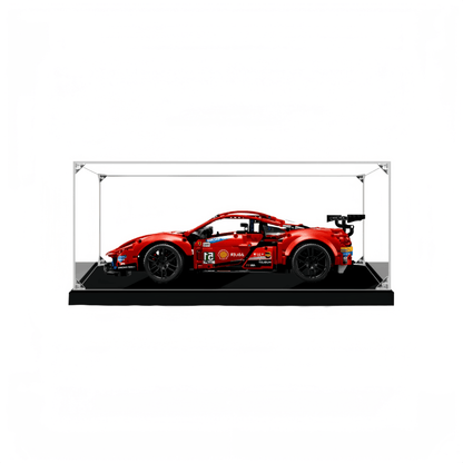 Acrylic Display Case for Lego Ferrari 488 GTE “AF Corse #51” 42125