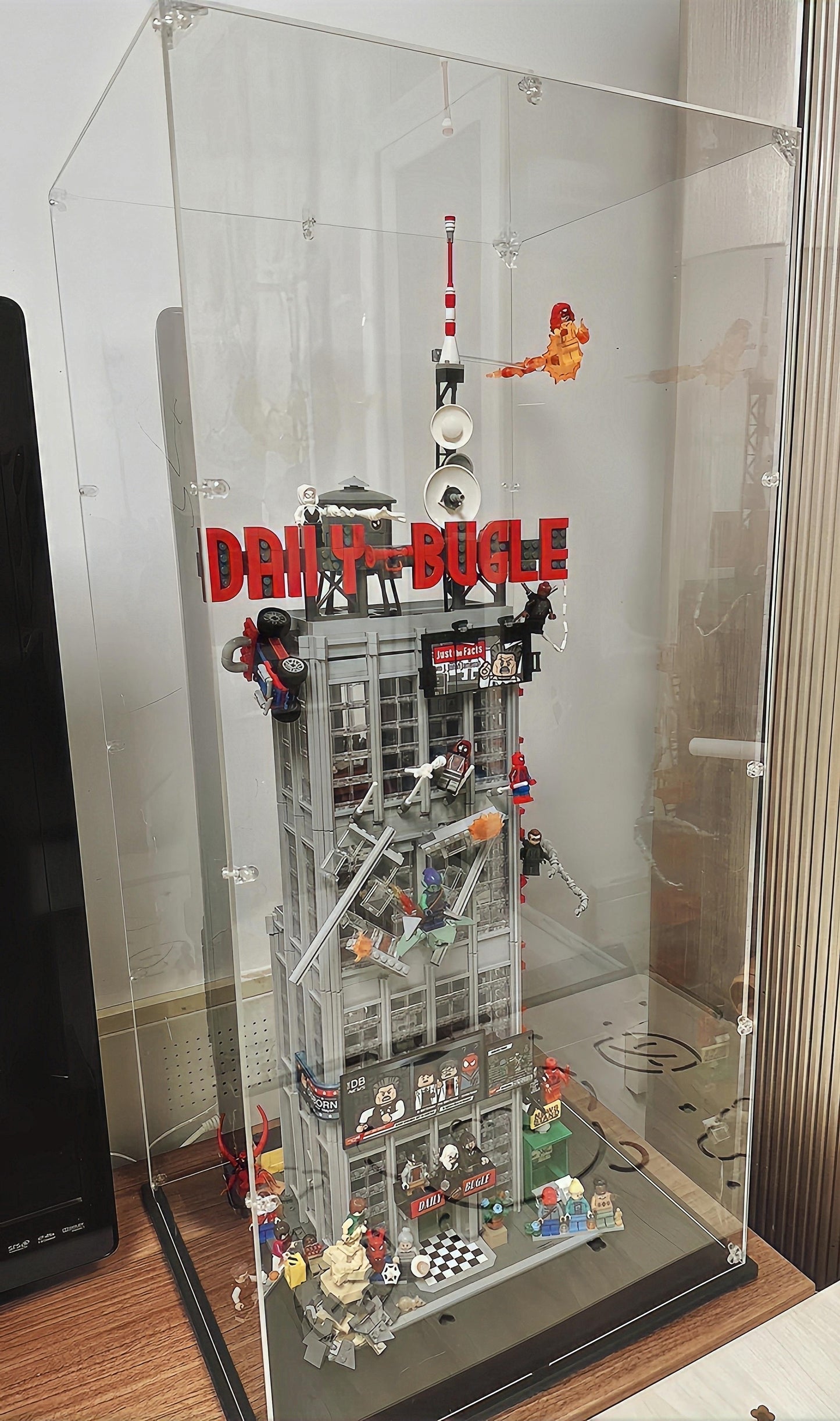 Acrylic Display Case for LEGO® Daily Bugle 76178