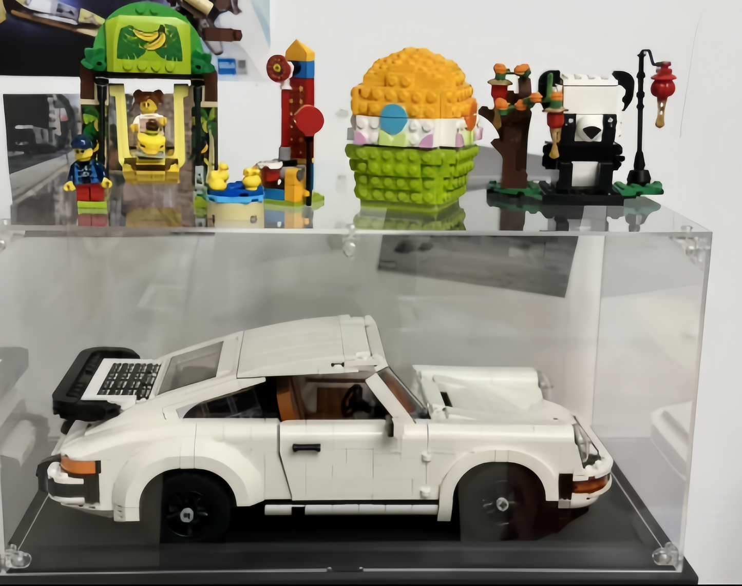 Acrylic Display Case for Lego Porsche 911 10295