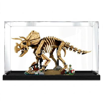 Acrylic Display Case for LEGO® Dinosaur Fossils: Triceratops 77985