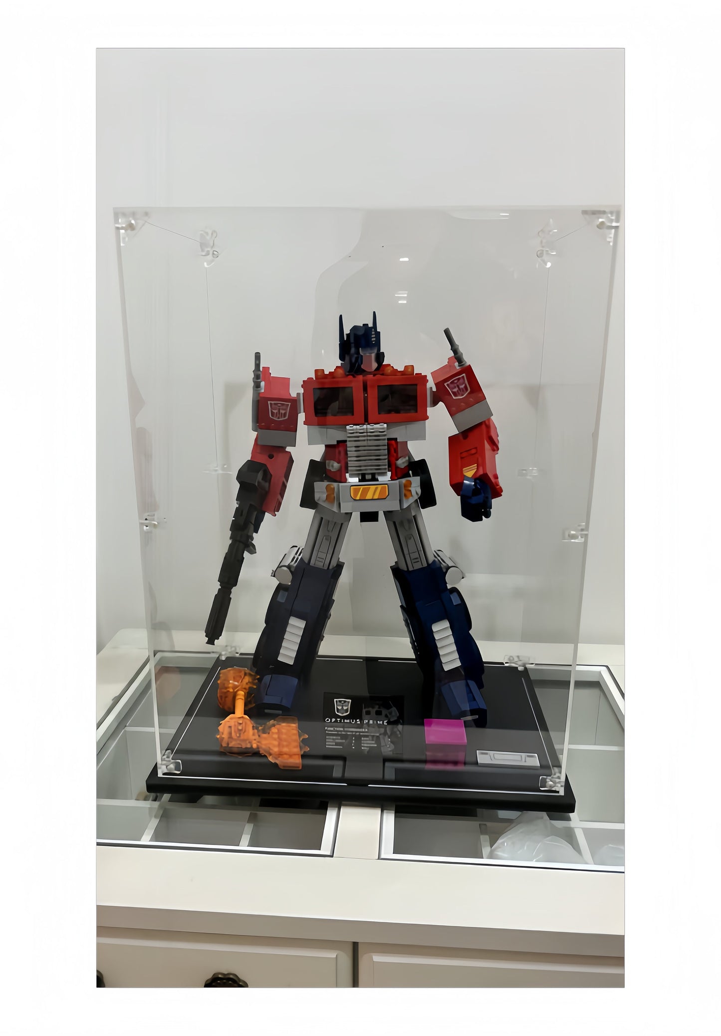 Acrylic Display Case for LEGO® Optimus Prime 10302