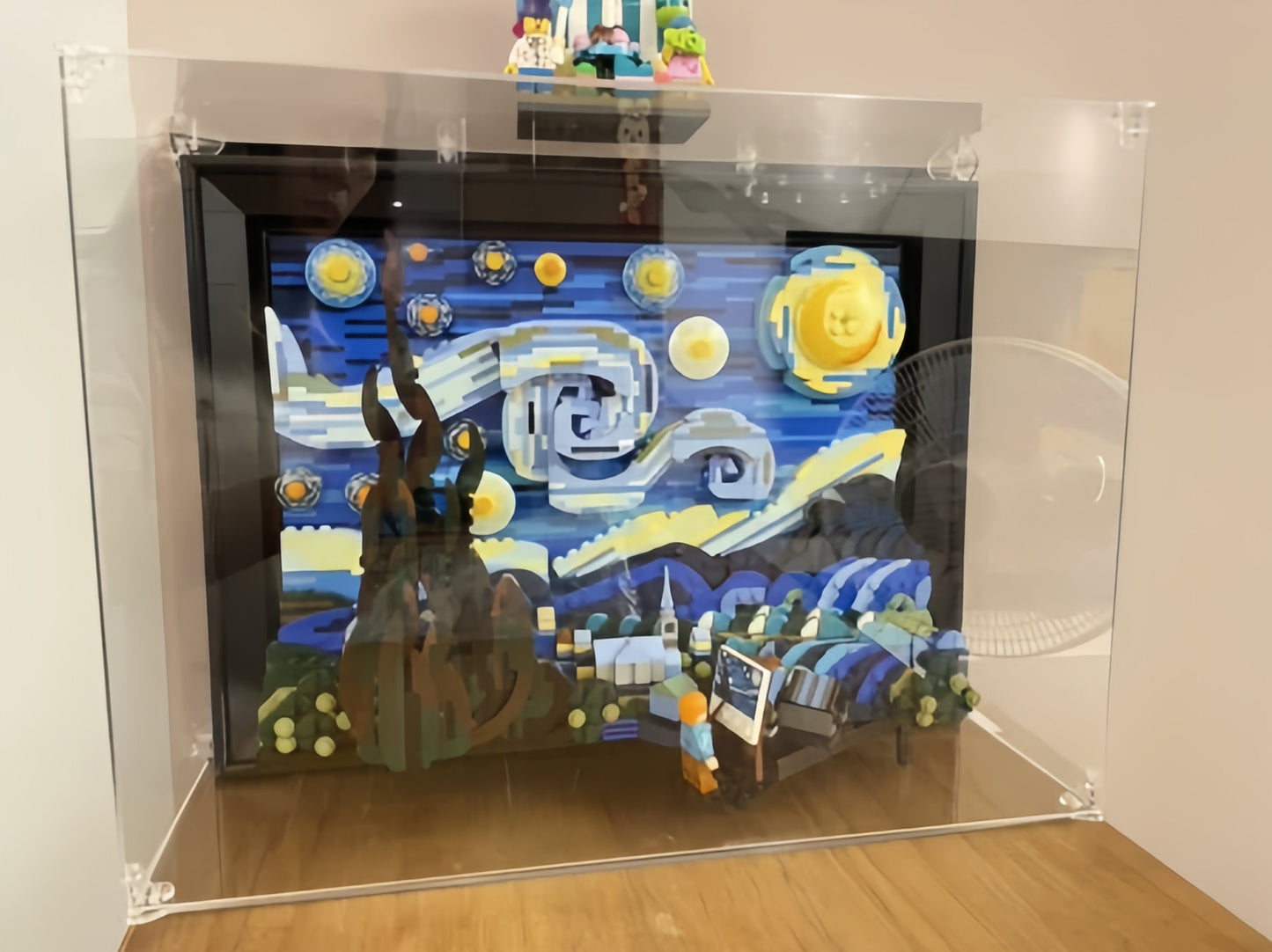 Acrylic Display Case for LEGO® Vincent van Gogh - The Starry Night 21333