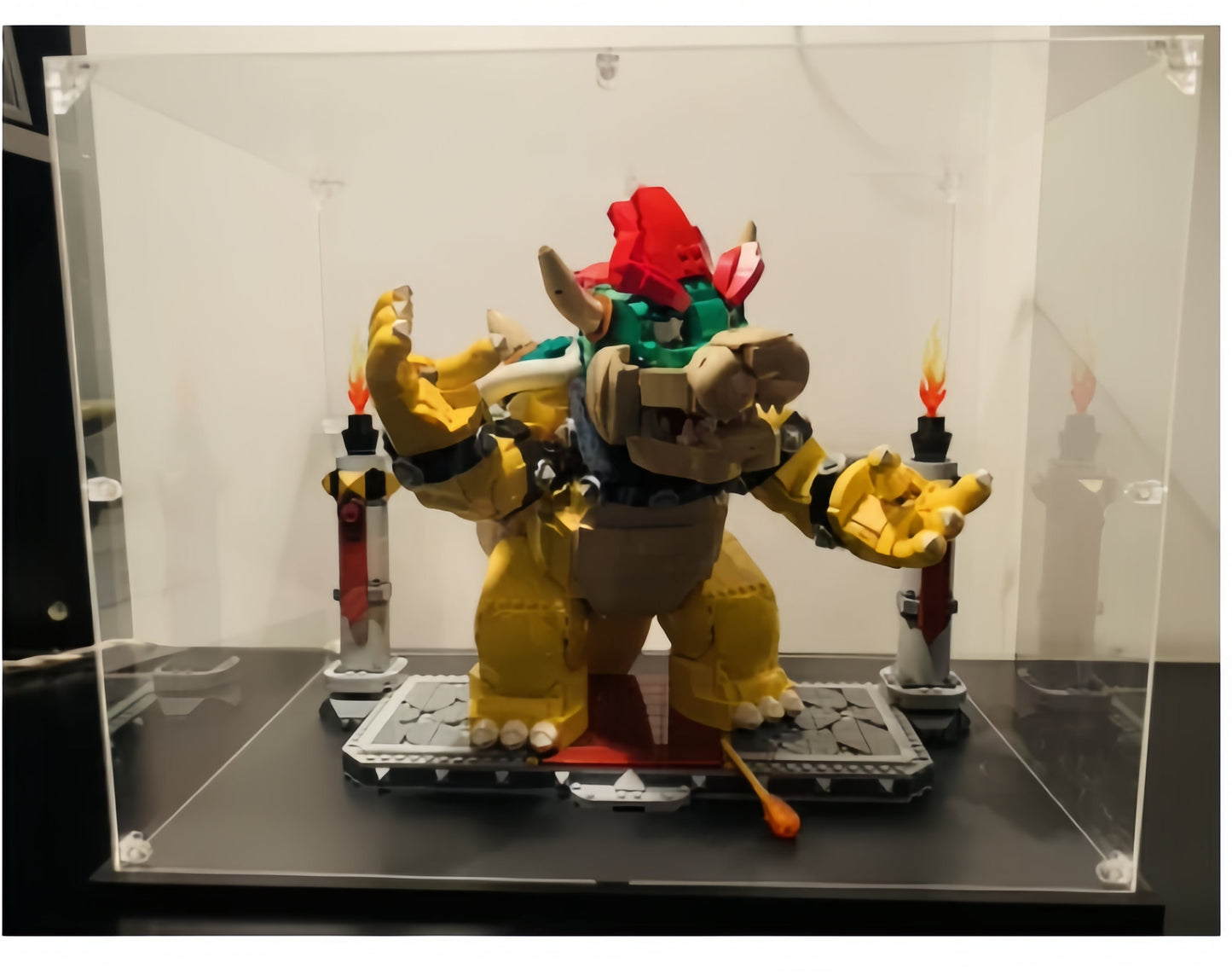 Acrylic Display Case for LEGO® The Mighty Bowser™ 71411