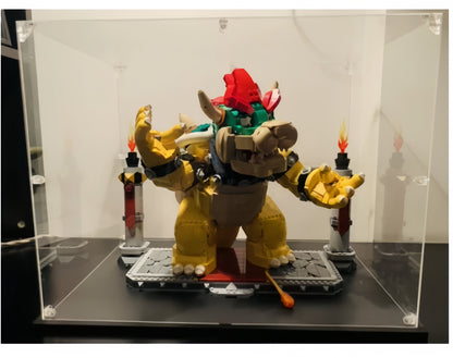 Acrylic Display Case for LEGO® The Mighty Bowser™ 71411